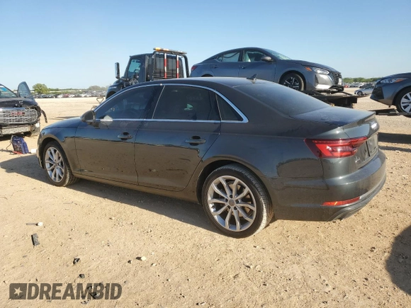 2019 Audi A4 Premium z VIN WAUGMAF47KA034871, wystawiony jako Copart lot #52185025 z przebiegiem 58 636 mil mil oraz Czysty tytuł • Clean title. Historia ofert i sprzedaży dostępna na DreamBid. Obrazek 2.