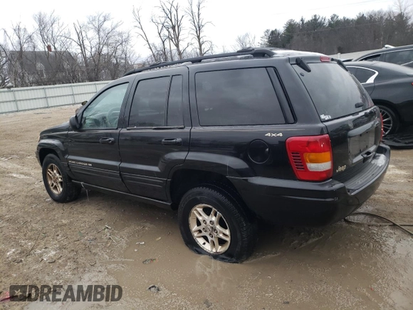 1999 Jeep Grand Cherokee Limited with VIN 1J4GW68SXXC713416, listed as a Copart auction lot 88296395 with 0 mi miles and Non Repairable. Bid and sale history available at carsss.com. Image 2.