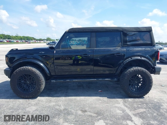 2023 Ford Bronco with VIN 1FMDE5BH3PLA99520, listed as a IAAI auction lot 42684872 with 11,118 mi miles and . Bid and sale history available at DreamBid. Image 15.