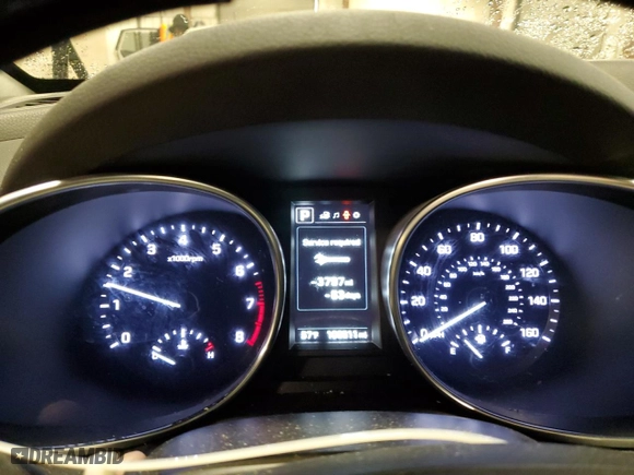 2018 Hyundai Santa Fe Sport Limited with VIN 5XYZUDLA6JG537734, listed as a Copart auction lot 47313155 with 109,611 mi miles and Clean Title. Bid and sale history available at carsss.com. Image 9.