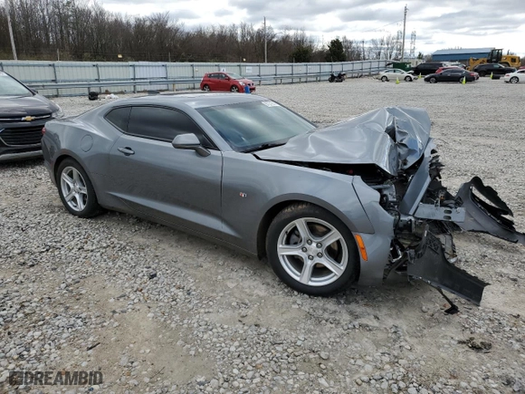 2022 Chevrolet Camaro 1LT with VIN 1G1FB1RX8N0113396, listed as a Copart auction lot 87271814 with 55,892 mi miles and Salvage Title. Bid and sale history available at carsss.com. Image 4.
