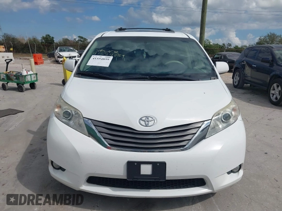 2011 Toyota Sienna XLE with VIN 5TDDK3DC6BS029472, listed as a IAAI auction lot 41554859 with 145,393 mi miles. Bid and sale history available at carsss.com. Image 13.