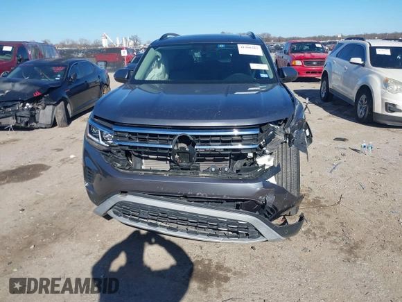 2023 Volkswagen Atlas SE with VIN 1V2JR2CA4PC538749, listed as a IAAI auction lot 41206267 with 23,197 mi miles and . Bid and sale history available at DreamBid. Image 6.
