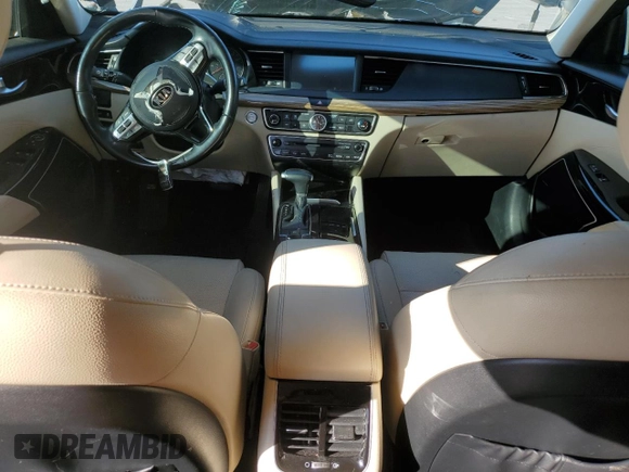 2018 Kia Cadenza Premium with VIN KNALC4J15J5097295, listed as a Copart auction lot 78321474 with 120,108 mi miles and Salvage Title. Bid and sale history available at DreamBid. Image 8.