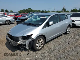 2010 Honda Insight EX with VIN JHMZE2H77AS015329, listed as a Copart auction lot 60502835 with 213,397 mi miles and Clean title. Bid and sale history available at DreamBid. Image 1.