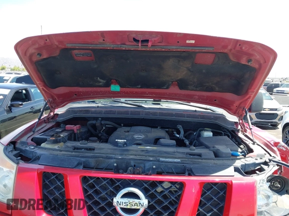 2011 Nissan Titan Pro-4X z VIN 1N6BA0ECXBN317554, wystawiony jako IAAI lot #42310942 z przebiegiem 152 264 mil mil oraz . Historia ofert i sprzedaży dostępna na DreamBid. Obrazek 10.
