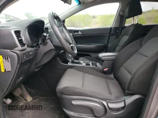 2017 Kia Sportage LX with VIN KNDPMCAC7H7117073, listed as a Copart auction lot 55851145 with 93,347 mi miles and Salvage Title. Bid and sale history available at carsss.com. Image 7.