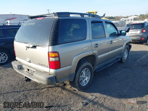 2002 Chevrolet Tahoe Z71 with VIN 1GNEK13Z12R308204, listed as a IAAI auction lot 41773108 with 103,193 mi miles. Bid and sale history available at carsss.com. Image 4.