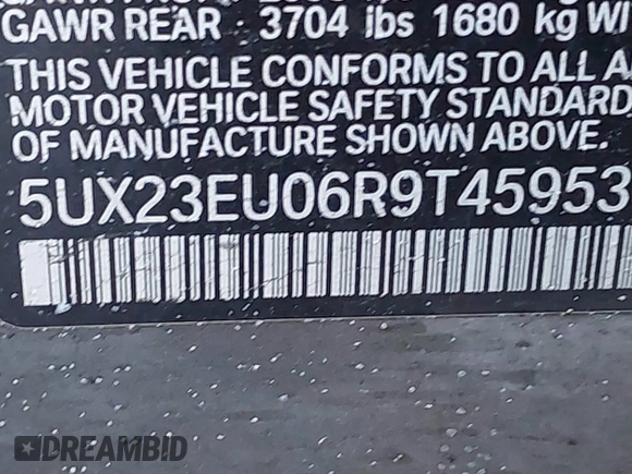 2024 BMW X5 xDrive40i z VIN 5UX23EU06R9T45953, wystawiony jako IAAI lot #41338362 z przebiegiem 33 943 mil mil oraz . Historia ofert i sprzedaży dostępna na DreamBid. Obrazek 9.