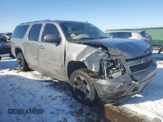 2008 Chevrolet Suburban LTZ with VIN 1GNFK16388R253495, listed as a Copart auction lot 42507545 with 238,758 mi miles and Salvage Title. Bid and sale history available at carsss.com. Image 4.
