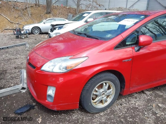 2010 Toyota Prius II with VIN JTDKN3DU8A1081530, listed as a IAAI auction lot 41944729 with 192,741 mi miles. Bid and sale history available at carsss.com. Image 12.