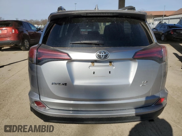 2017 Toyota RAV4 LE with VIN 2T3BFREV2HW645787, listed as a Copart auction lot 50026255 with 113,199 mi miles and Salvage Title. Bid and sale history available at carsss.com. Image 6.