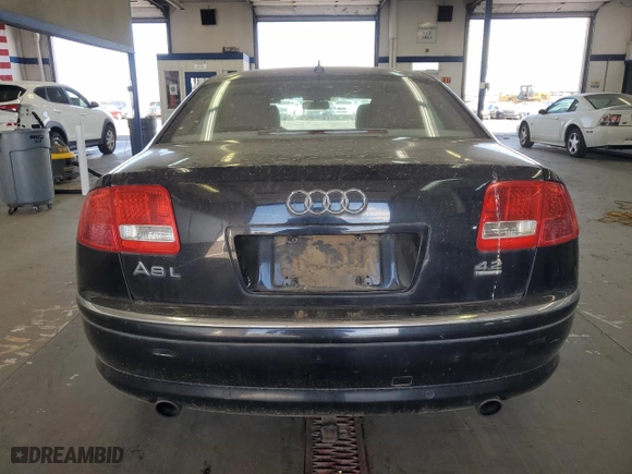 2007 Audi A8 L 4.2L with VIN WAUMV44E77N023964, listed as a Copart auction lot 63217964 with 143,958 mi miles and Clean Title. Bid and sale history available at carsss.com. Image 6.