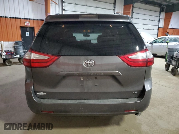 2016 Toyota Sienna LE AAS with VIN 5TDKK3DC9GS710529, listed as a Copart auction lot 79188124 with 84,470 mi miles and Clean Title. Bid and sale history available at DreamBid. Image 6.
