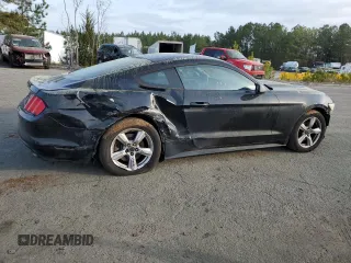 2015 Ford Mustang V6 with VIN 1FA6P8AM8F5373679, listed as a Copart auction lot 49445085 with 130,738 mi miles and Salvage title. Bid and sale history available at DreamBid. Image 3.