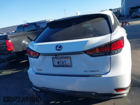 2020 Lexus RX with VIN 2T2YGMDA3LC043603, listed as a IAAI auction lot 41680759 with 47,295 mi miles. Bid and sale history available at carsss.com. Image 17.