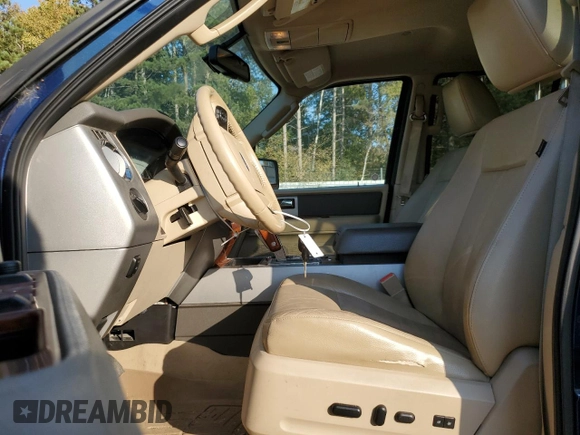 2010 Ford Expedition EL Eddie Bauer with VIN 1FMJK1J52AEB19232, listed as a Copart auction lot 75154654 with 0 mi miles and Clean Title. Bid and sale history available at carsss.com. Image 7.