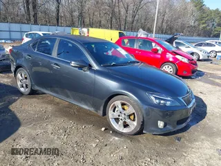 2009 Lexus IS 250 with VIN JTHBK262695105888, listed as a IAAI auction lot 41392279 with 193,151 mi miles. Bid and sale history available at carsss.com. Image 1.
