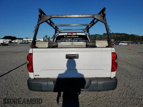 2017 Toyota Tundra 2WD SR with VIN 5TFTW5F14HX009554, listed as a Copart auction lot 76660314 with 251,464 mi miles and Salvage Title. Bid and sale history available at carsss.com. Image 6.