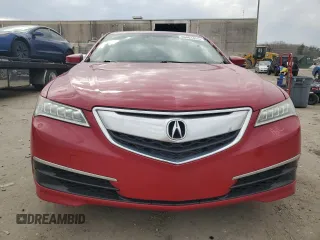 2017 Acura TLX w/Technology Pkg with VIN 19UUB1F56HA000760, listed as a Copart auction lot 46401405 with 62,763 mi miles and Salvage Title. Bid and sale history available at carsss.com. Image 5.
