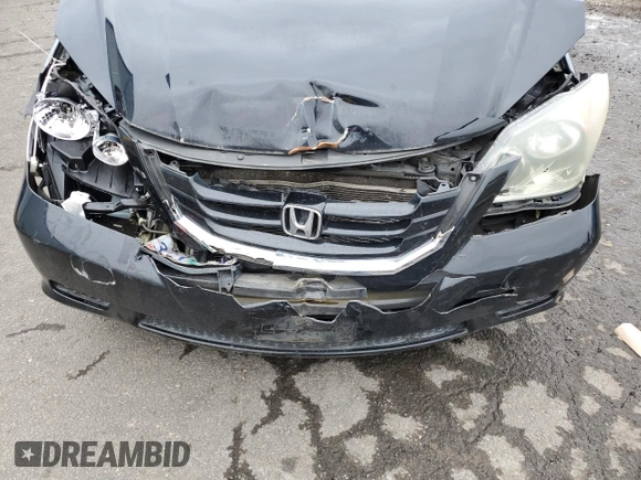 2008 Honda Odyssey EX-L with VIN 5FNRL38638B071778, listed as a Copart auction lot 45528425 with 189,798 mi miles and Salvage Title. Bid and sale history available at carsss.com. Image 14.