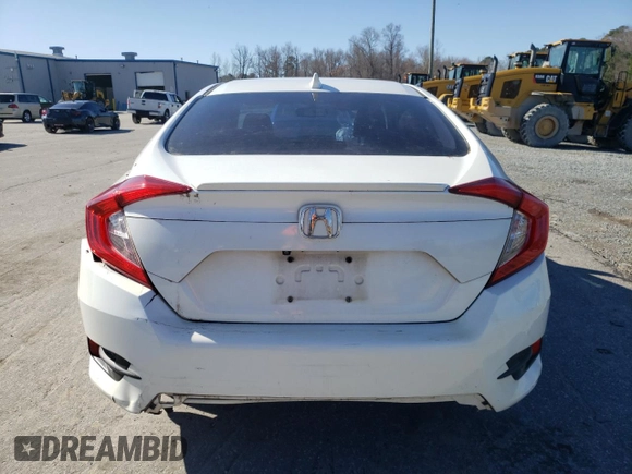 2017 Honda Civic Sedan EX-L with VIN 2HGFC1F78HH647864, listed as a Copart auction lot 48497645 with 185,849 mi miles and Clean Title. Bid and sale history available at carsss.com. Image 6.