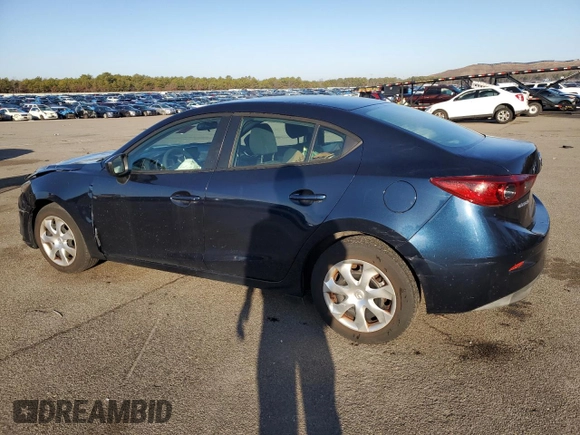 2015 Mazda 3 i Sport with VIN 3MZBM1U72FM204196, listed as a Copart auction lot 51032275 with 37,804 mi miles and Non Repairable. Bid and sale history available at carsss.com. Image 2.