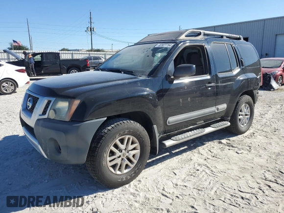 2015 Nissan Xterra S with VIN 5N1AN0NU2FN650814, listed as a Copart auction lot 82827764 with 151,429 mi miles and Salvage Title. Bid and sale history available at DreamBid. Image 1.