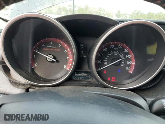 2013 Mazda 3 Mazdaspeed3 Touring with VIN JM1BL1L32D1839644, listed as a Copart auction lot 86135524 with 105,358 mi miles and Salvage Title. Bid and sale history available at DreamBid. Image 9.
