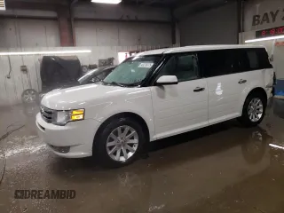 2010 Ford Flex SEL with VIN 2FMGK5CC6ABA58444, listed as a Copart auction lot 49276275 with 111,430 mi miles and Salvage Title. Bid and sale history available at carsss.com. Image 1.