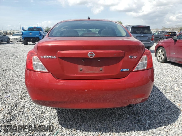 2012 Nissan Versa SV with VIN 3N1CN7AP9CL859049, listed as a Copart auction lot 52303955 with 125,487 mi miles and Salvage Title. Bid and sale history available at carsss.com. Image 6.