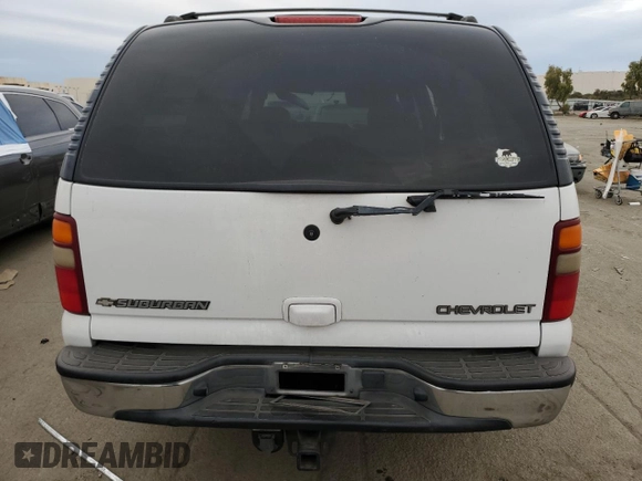 2002 Chevrolet Suburban Z71 with VIN 3GNFK16T12G337293, listed as a Copart auction lot 45226565 with 254,901 mi miles and Salvage Title. Bid and sale history available at carsss.com. Image 6.