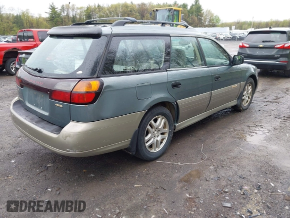 2001 Subaru Legacy Outback with VIN 4S3BH675817638933, listed as a IAAI auction lot 42167461 with 250,785 mi miles and . Bid and sale history available at DreamBid. Image 4.