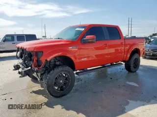 2013 Ford F-150 XL with VIN 1FTFW1ET5DFA29384, listed as a Copart auction lot 51109705 with 77,528 mi miles and Salvage Title. Bid and sale history available at carsss.com. Image 1.