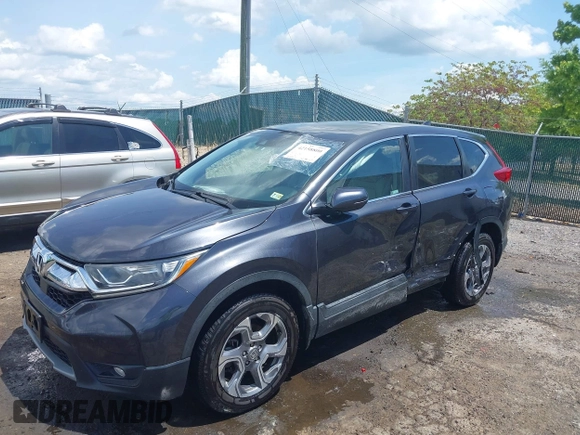 2018 Honda CR-V EX-L with VIN 7FARW2H84JE054470, listed as a IAAI auction lot 42158800 with 67,107 mi miles and . Bid and sale history available at carsss.com. Image 2.