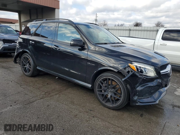2016 Mercedes-Benz M 63 AMG with VIN 4JGDA7EBXGA701808, listed as a Copart auction lot 83039554 with 90,116 mi miles and Salvage Title. Bid and sale history available at carsss.com. Image 4.