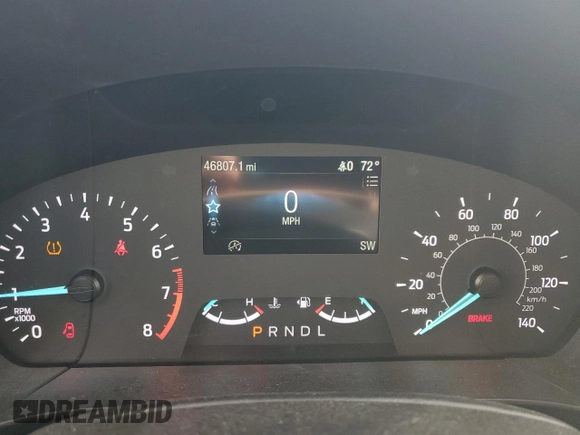 2022 Ford Escape S with VIN 1FMCU0F6XNUB51291, listed as a Copart auction lot 50967505 with 46,807 mi miles and Salvage title. Bid and sale history available at DreamBid. Image 9.