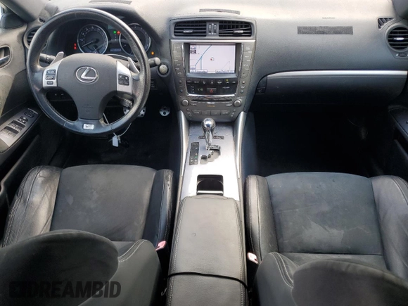 2012 Lexus IS 250 with VIN JTHBF5C22C5165863, listed as a Copart auction lot 52546885 with 135,868 mi miles and Clean Title. Bid and sale history available at DreamBid. Image 8.