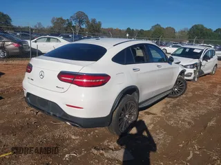 2018 Mercedes-Benz GLC with VIN WDC0J4KB2JF329875, listed as a IAAI auction lot 40844609 with 133,266 mi miles. Bid and sale history available at carsss.com. Image 4.