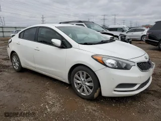 2015 Kia Forte LX with VIN KNAFX4A69F5382022, listed as a Copart auction lot 51075585 with 81,089 mi miles and Salvage Title. Bid and sale history available at carsss.com. Image 4.