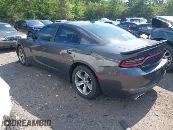 2018 Dodge Charger SXT Plus with VIN 2C3CDXHG9JH176400, listed as a IAAI auction lot 42128281 with 198,766 mi miles and . Bid and sale history available at carsss.com. Image 3.