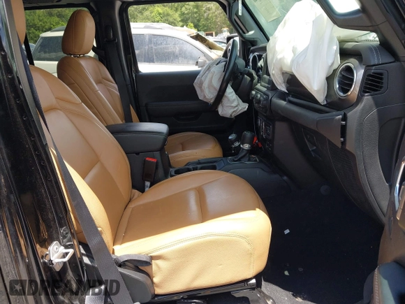 2021 Jeep Wrangler Unlimited Sahara with VIN 1C4HJXEN9MW681422, listed as a IAAI auction lot 42563426 with 48,582 mi miles and . Bid and sale history available at DreamBid. Image 5.