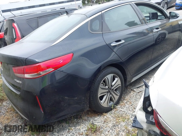 2018 Kia Optima EX with VIN KNAGU4LE6J5020594, listed as a IAAI auction lot 42118299 with 65,482 mi miles and . Bid and sale history available at DreamBid. Image 4.