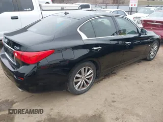 2014 Infiniti Q50 with VIN JN1BV7AP7EM691187, listed as a IAAI auction lot 41535773 with 82,148 mi miles and . Bid and sale history available at DreamBid. Image 4.