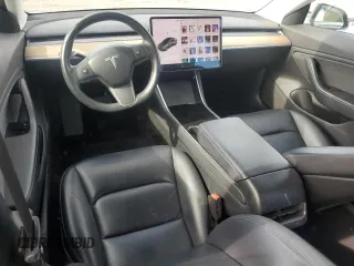 2018 Tesla Model 3 Long Range Battery with VIN 5YJ3E1EA3JF053638, listed as a Copart auction lot 49630965 with 52,131 mi miles and Salvage Title. Bid and sale history available at DreamBid. Image 8.