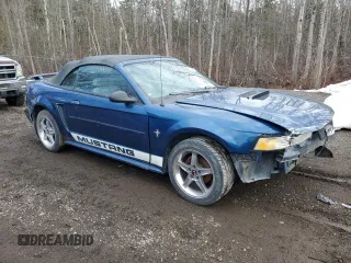 2000 Ford Mustang with VIN 1FAFP4442YF213444, listed as a Copart auction lot 51040875 with 124,925 mi miles and Salvage Title. Bid and sale history available at carsss.com. Image 4.
