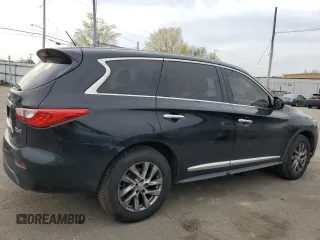 2015 Infiniti QX60 with VIN 5N1AL0MM8FC518644, listed as a Copart auction lot 52894045 with 172,910 mi miles and Salvage Title. Bid and sale history available at carsss.com. Image 3.