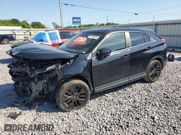 2022 Mitsubishi Eclipse Cross LE z VIN JA4ATVAA3NZ061971, wystawiony jako Copart lot #52570015 z przebiegiem 64 829 mil mil oraz Szkoda całkowita • Salvage title. Historia ofert i sprzedaży dostępna na DreamBid. Obrazek 1.