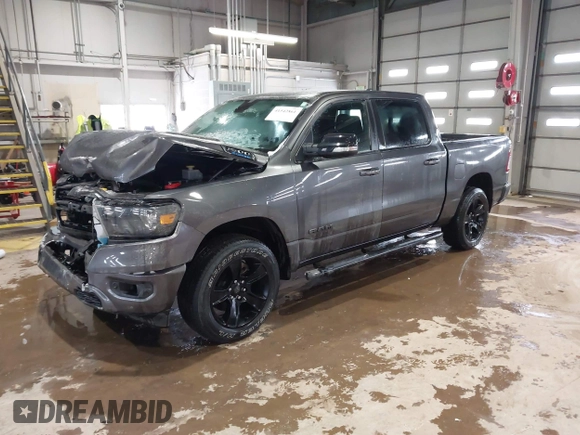 2022 Ram 1500 Big Horn with VIN 1C6RRFFG5NN327726, listed as a IAAI auction lot 41542861 with 26,542 mi miles and . Bid and sale history available at DreamBid. Image 18.