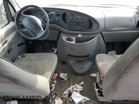 1999 Ford Econoline Passenger XL with VIN 1FMRE11W3XHB81491, listed as a Copart auction lot 78676684 with 142,424 mi miles and Clean Title. Bid and sale history available at DreamBid. Image 8.